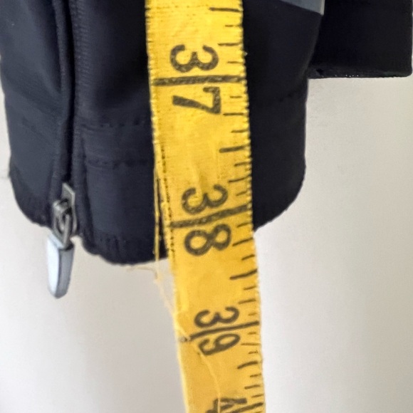 Pearlizumi Windsource Black Trimfleece Zip Tights. Black, Size Large - NWT - Picture 4 of 6